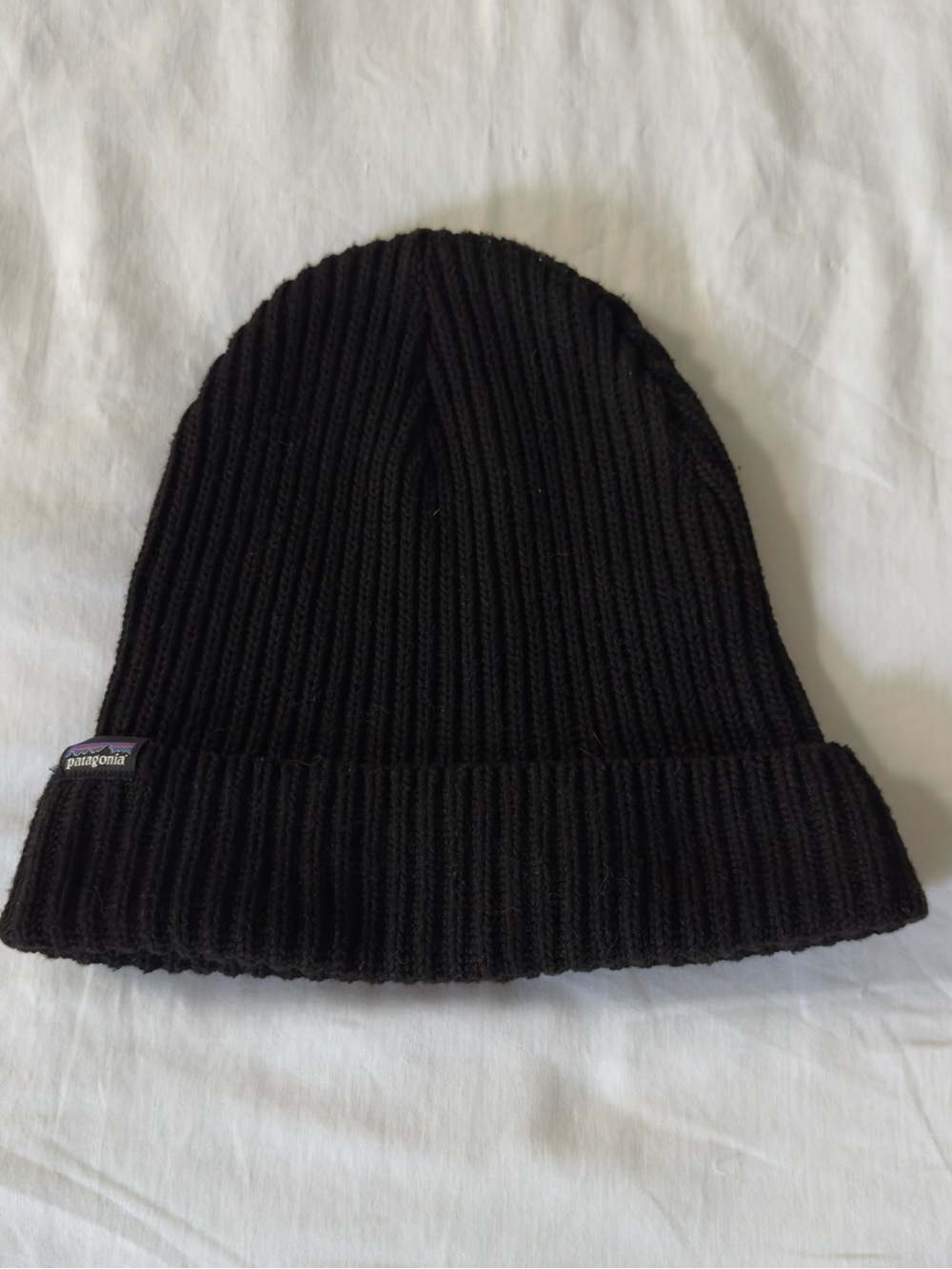 Patagonia beanie hat black